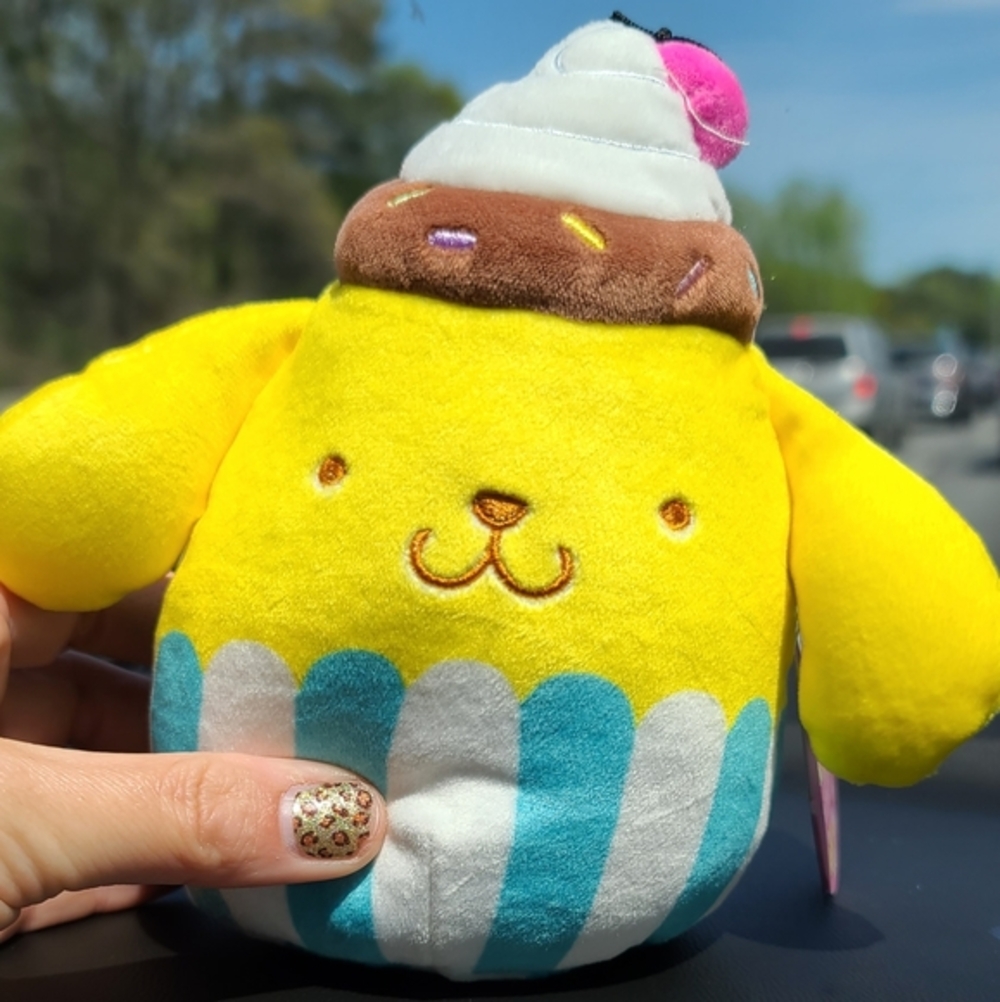 NWT 5” Pom Pom Hello Kitty‎ Squishmallow